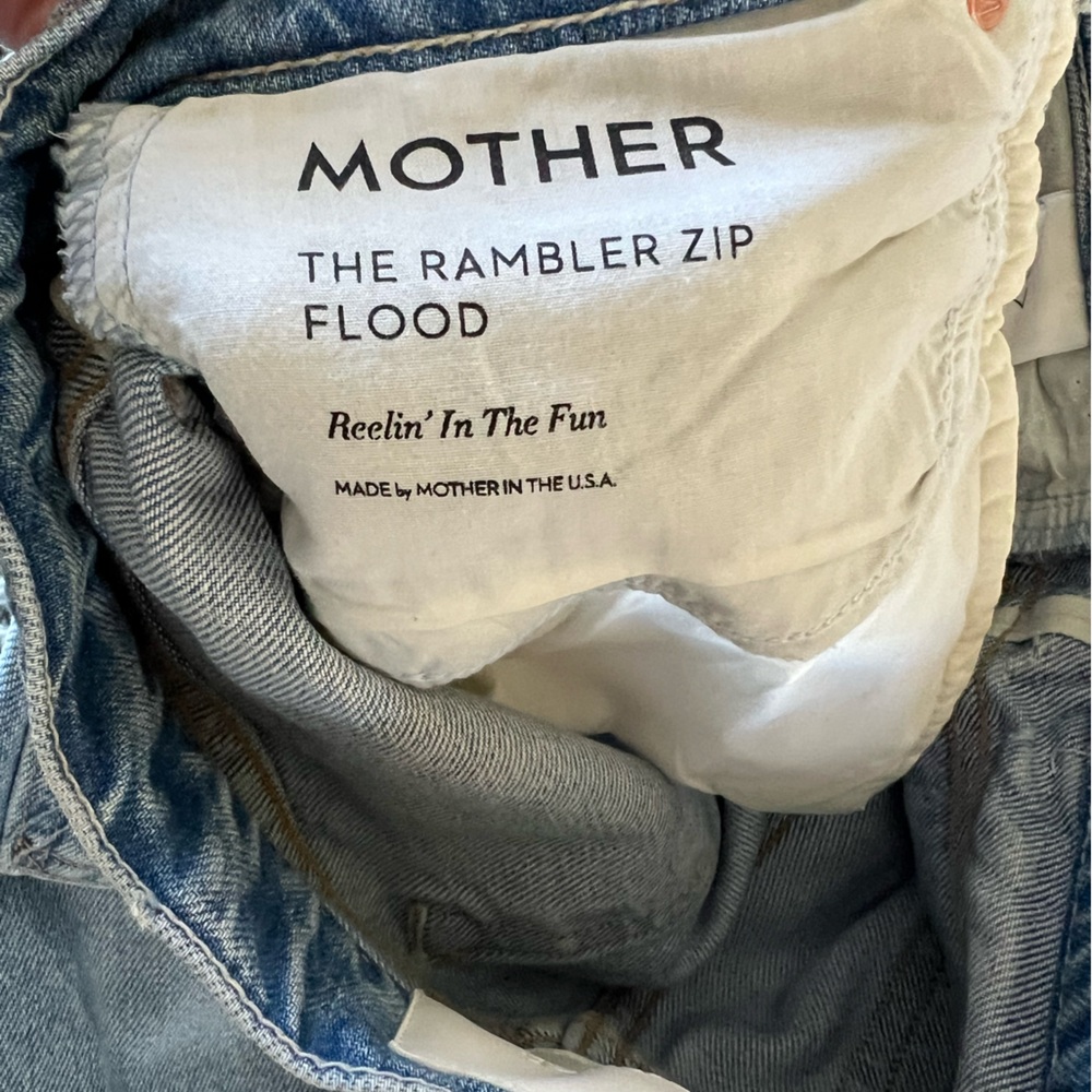 Mother- The Rambler Zip Flood Jeans - Picture 4 of 5